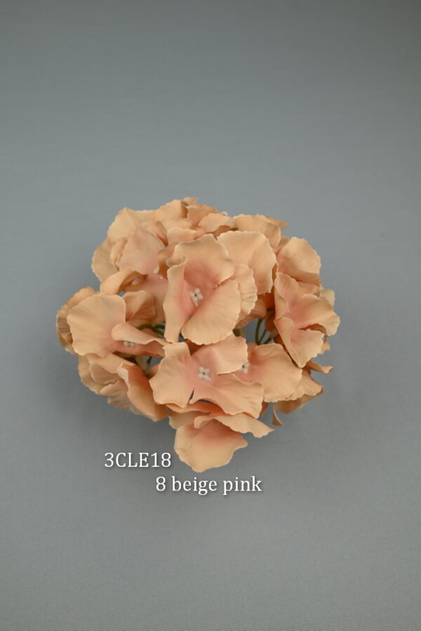 3CLE18 hortenzia - Beige pink