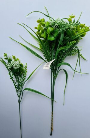 Doplnok pik 34 cm - Zeleno-biela