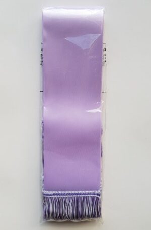 Smútočná stuha farebná satén 7 cm : 200 cm - C18 bledo-fialová